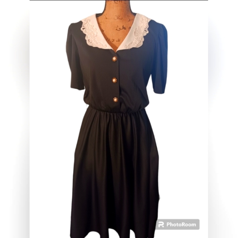 Vintage Classic Black Dress